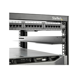 StarTech.com 1HE 19 Zoll Server Rack Schienen - 60,9-91cm Einstellbare Tiefe - Universelle 4 Pfosten Produktbild