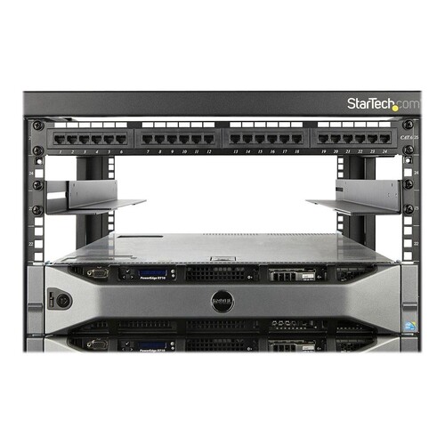 StarTech.com 1HE 19 Zoll Server Rack Schienen - 60,9-91cm Einstellbare Tiefe - Universelle 4 Pfosten Produktbild Additional View 4 L