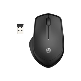 HP Silent 280M - Maus - kabellos - kabelloser Empfänger (USB) Produktbild