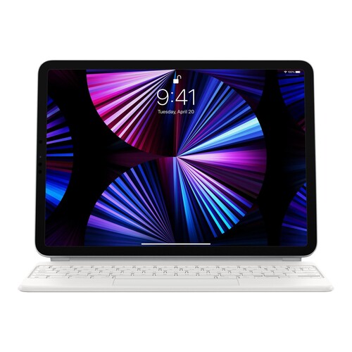 Apple Magic Keyboard - Tastatur und Foliohülle - mit Trackpad - hinterleuchtet - Apple Smart connect Produktbild