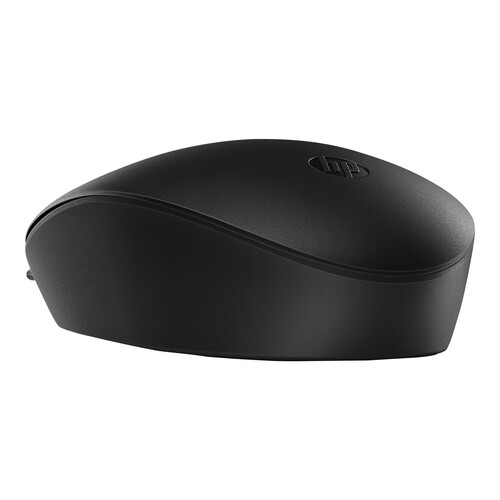 HP 128 - Maus - Laser - kabelgebunden - Schwarz Produktbild Additional View 1 L