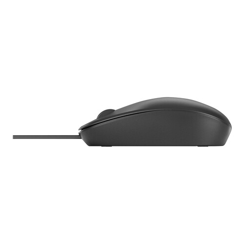 HP 128 - Maus - Laser - kabelgebunden - Schwarz Produktbild Additional View 2 L
