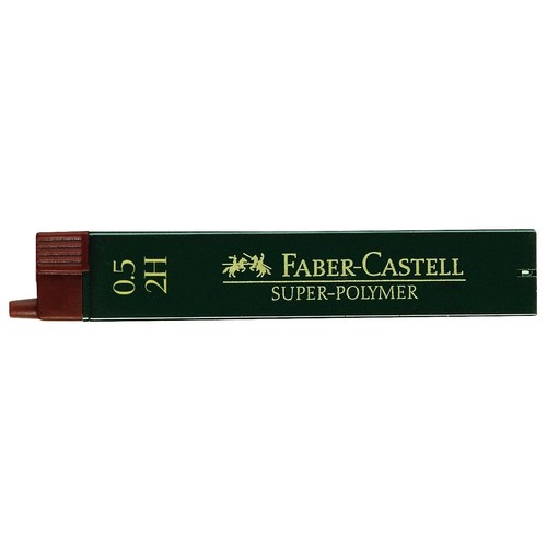 Feinminen 9065 2H 0,5mm Faber Castell 120512 (DS=12 STÜCK) Produktbild Front View L