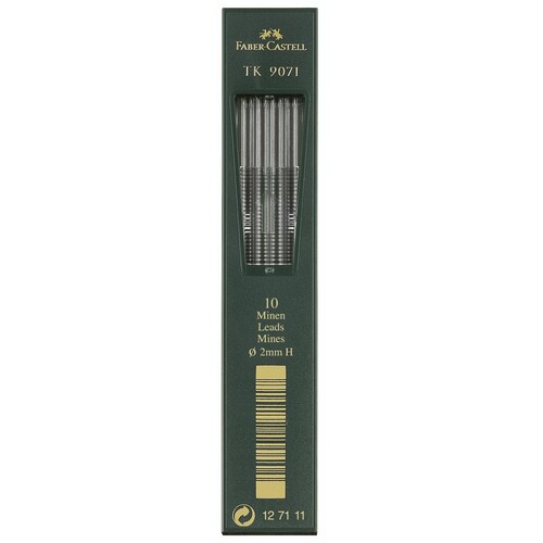 Fallminen TK 9071 H 2mm Faber Castell 127111 (DS=10 STÜCK) Produktbild Front View L