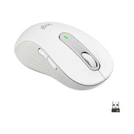 Bluetooth Optical Mouse M650 L 5 Tasten für Rechtshänder USB weiß Logitech 910-006238 Produktbild