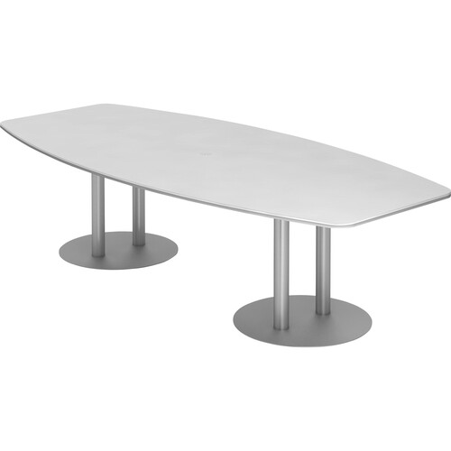 Hammerbacher Konferenztisch VKT28S/W/S 280x130cm Produktbild Front View L