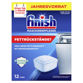 FINISH Spülmaschinenreiniger 3267386 Tabs 12St. (PACK=12 STÜCK) Produktbild