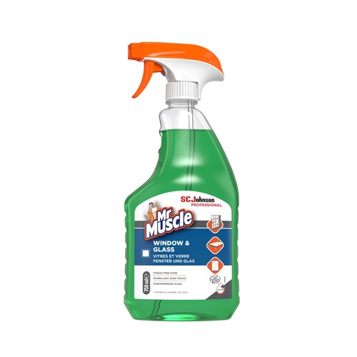 Mr Muscle Glasreiniger 05000204292558 750ml (ST=750 MILLILITER) Produktbild Front View L