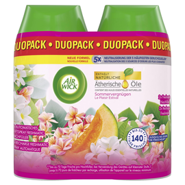 AIR-WICK Lufterfrischer Refill 3239101 Sommervergnügen 2x250ml (PACK=2 STÜCK) Produktbild