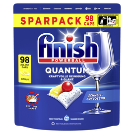 FINISH Spülmaschinentabs Quantum All in 1 Citrus 3283457 98St. (PACK=98 STÜCK) Produktbild