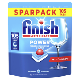 FINISH Spülmaschinentabs Power All in 1 Regular 3289457 105St. (PACK=105 STÜCK) Produktbild