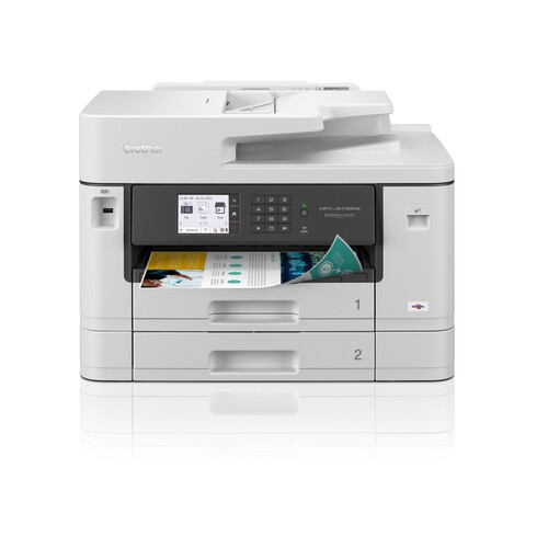 Brother Multifunktionsgerät MFCJ5740DWRE1 4:1 Duplex Produktbild Front View L