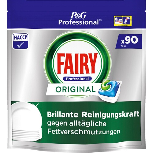 Fairy Spülmaschinentabs All In One 80781604 90St (PACK=90 STÜCK) Produktbild Front View L