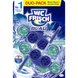 WC frisch Duftspüler Kraft Aktiv W2F2 Ozeanfrische 2St (PACK=2 STÜCK) Produktbild