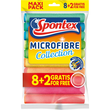 Spontex Allzwecktuch Microfibre Collection 19780028 sort. 10St. (PACK=10 STÜCK) Produktbild