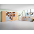 Hammerbacher Regal Solid V6400/6 5OH 100x40x200,4cm buche Produktbild Additional View 1 S