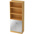 Hammerbacher Regalschrank Solid V6770/6/S/SG 5OH buche/silber Produktbild