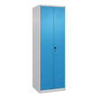 C+P Schwarz-Weiß-Spind Classic PLUS 1850x600x500mm 2Abteile lgr/lbl Produktbild