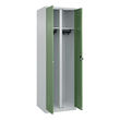 C+P Schwarz-Weiß-Spind Classic PLUS 1850x600x500mm 2Abteile lgr/rgn Produktbild Additional View 1 S