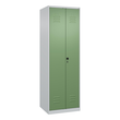 C+P Schwarz-Weiß-Spind Classic PLUS 1850x600x500mm 2Abteile lgr/rgn Produktbild