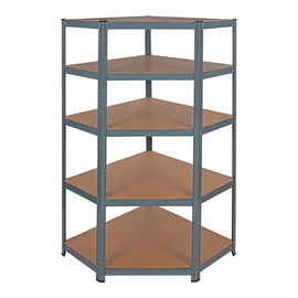 pro-bau-tec Schwerlastregal Ecke 10104 90x180x45cm Produktbild