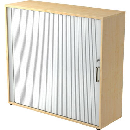 Hammerbacher Querrollladenschrank V1733S/3/S/SG 3OH ah/si Produktbild Front View L
