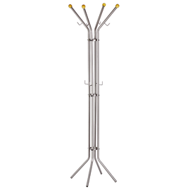 ALCO Garderobenständer 2800 52x180x52cm silber Produktbild