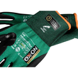 OX-ON Schnittschutzhandschuh Nylon Cut Advanced 9904 / Gr. 6 / grün-schwarz Produktbild Additional View 5 S