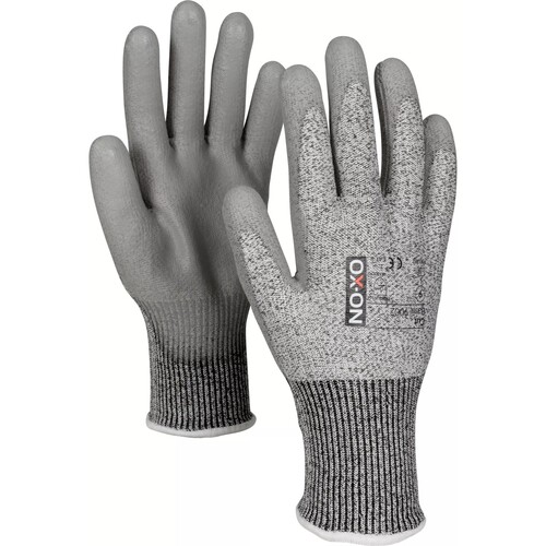 OX-ON Schnittschutzhandschuh Polyester Cut Basic 9002 / Gr. 11 / grau Produktbild