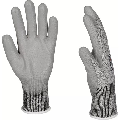 OX-ON Schnittschutzhandschuh Polyester Cut Basic 9002 / Gr. 12 / grau Produktbild Additional View 3 L