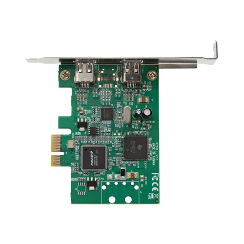 StarTech.com 2 Port 1394a FireWire PCI Express Schnittstellenkarte Produktbild Additional View 1 L