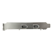 StarTech.com 2 Port 1394a FireWire PCI Express Schnittstellenkarte Produktbild Additional View 4 S