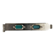 StarTech.com 2 Port Serielle PCI Express RS232 Adapter Karte - Serielle PCIe RS232 Kontroller Karte Produktbild Additional View 3 S