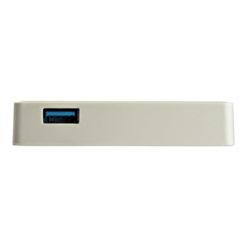 StarTech.com US1GC301AUW USB Netzwerkadapter (Ethernet Adapter mit extra USB Anschluss, USB 3.0, Thu Produktbild Additional View 3 L