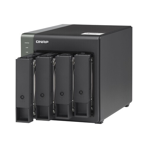 QNAP TS-431X3 - NAS-Server - 4 Schächte - SATA 6Gb/s Produktbild Additional View 1 L