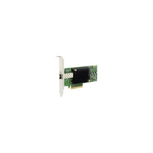HPE SN1610E - Hostbus-Adapter - PCIe 4.0 - 32Gb Fibre Channel SFP+ x 1 Produktbild Front View L