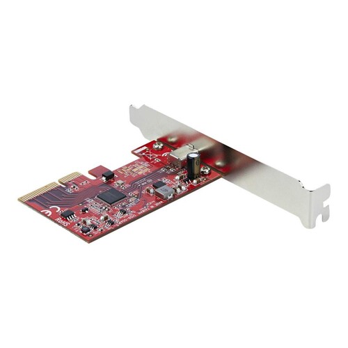 StarTech.com 1-Port USB-C PCIe Adapter - USB-C SuperSpeed 20 Gbit/s PCI Express 3.0 x4 Host Controll Produktbild Additional View 4 L