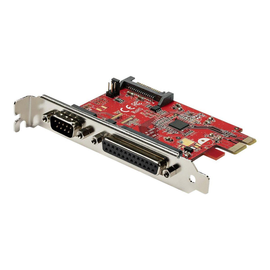 StarTech.com PCIe-Karte mit serieller und paralleler Schnittstelle - PCI-Express-Kombi-Adapterkarte Produktbild