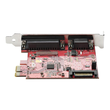 StarTech.com PCIe-Karte mit serieller und paralleler Schnittstelle - PCI-Express-Kombi-Adapterkarte Produktbild Additional View 3 S