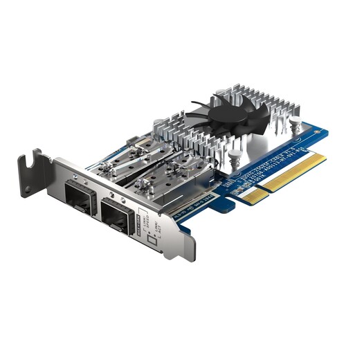 QNAP QXG-25G2SF-CX6 - Netzwerkadapter - PCIe 4.0 x8 Low-Profile Produktbild Additional View 1 L