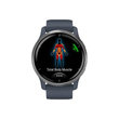 Garmin Venu 2 - 45 mm - Granite Blue - Sportuhr mit Band - Silikon - Granite Blue - Handgelenkgröße: Produktbild Additional View 2 S