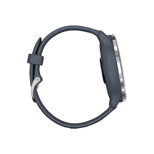Garmin Venu 2 - 45 mm - Granite Blue - Sportuhr mit Band - Silikon - Granite Blue - Handgelenkgröße: Produktbild Additional View 3 L