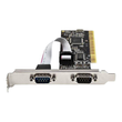 StarTech.com RS232 PCI Karte - PCI auf 2 Serielle Port-Karte - PCI 2-Port DB9 Serielle Controller-Ka Produktbild Additional View 1 S