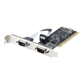 StarTech.com 2 Port PCI RS232 Serial Adapter Card - Serielle Schnittstellenkarte - PCI zu Dual DP9 C Produktbild
