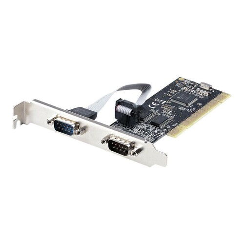 StarTech.com 2 Port PCI RS232 Serial Adapter Card - Serielle Schnittstellenkarte - PCI zu Dual DP9 C Produktbild