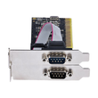 StarTech.com 2 Port PCI RS232 Serial Adapter Card - Serielle Schnittstellenkarte - PCI zu Dual DP9 C Produktbild Additional View 4 S