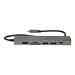 StarTech.com USB-C Multiport Adapter - USB-C auf 4K 60Hz HDMI 2.0, 100W Power Delivery Pass-through, Produktbild Additional View 2 S