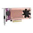 QNAP QM2-2P10G1TB - Speicher-Controller - M.2 - PCIe 3.0 x4 (NVMe) Produktbild Additional View 3 S