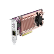 QNAP QM2-2P10G1TB - Speicher-Controller - M.2 - PCIe 3.0 x4 (NVMe) Produktbild Additional View 4 S