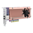 QNAP QM2-2P410G1T - Speicher-Controller mit 10GBASE-T Port - M.2 - PCIe 4.0 x4 (NVMe) Produktbild Additional View 1 S